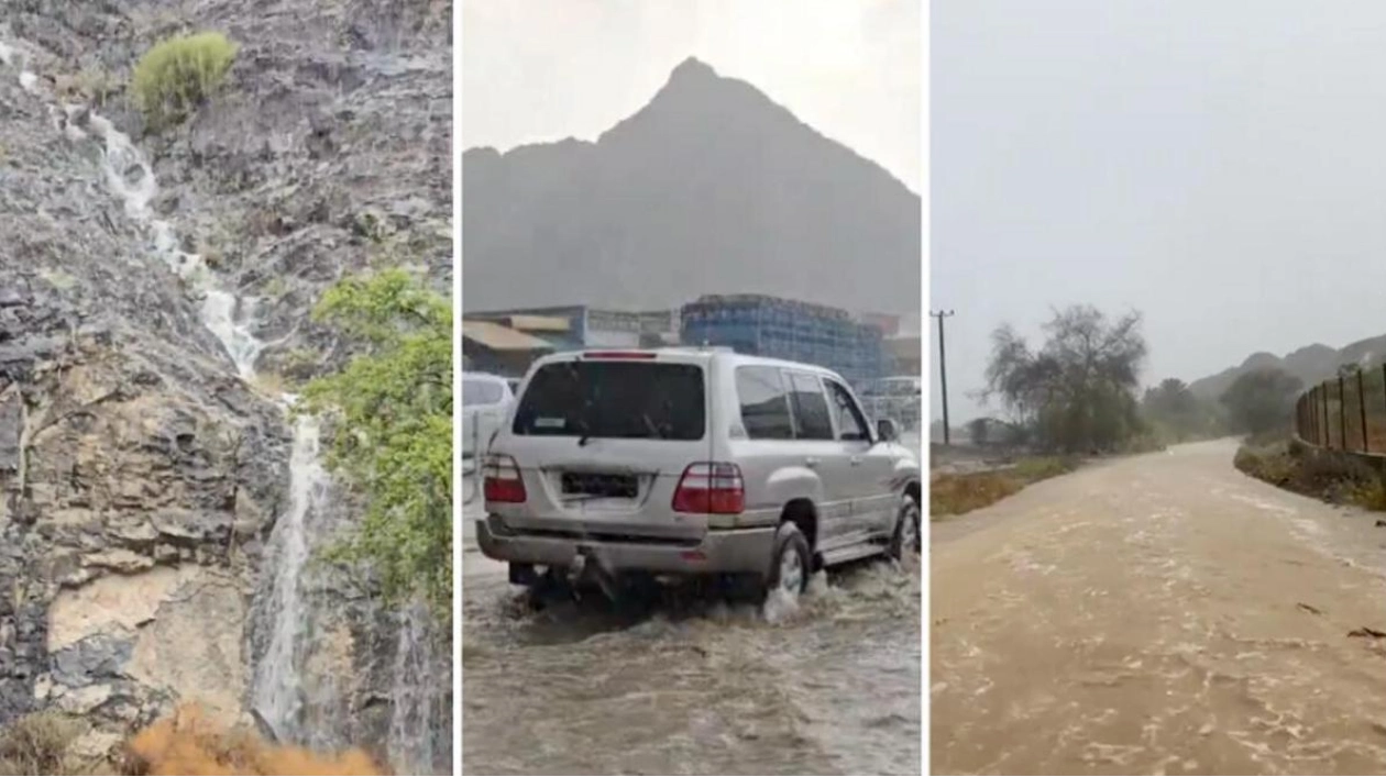 Heavy Rains Trigger Flooding and Waterfalls Across the Country