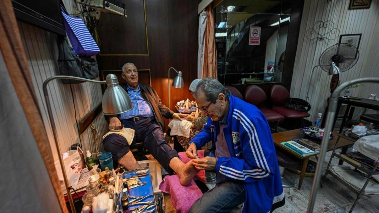 Madame Lucie's Timeless Manicure Shop in Cairo