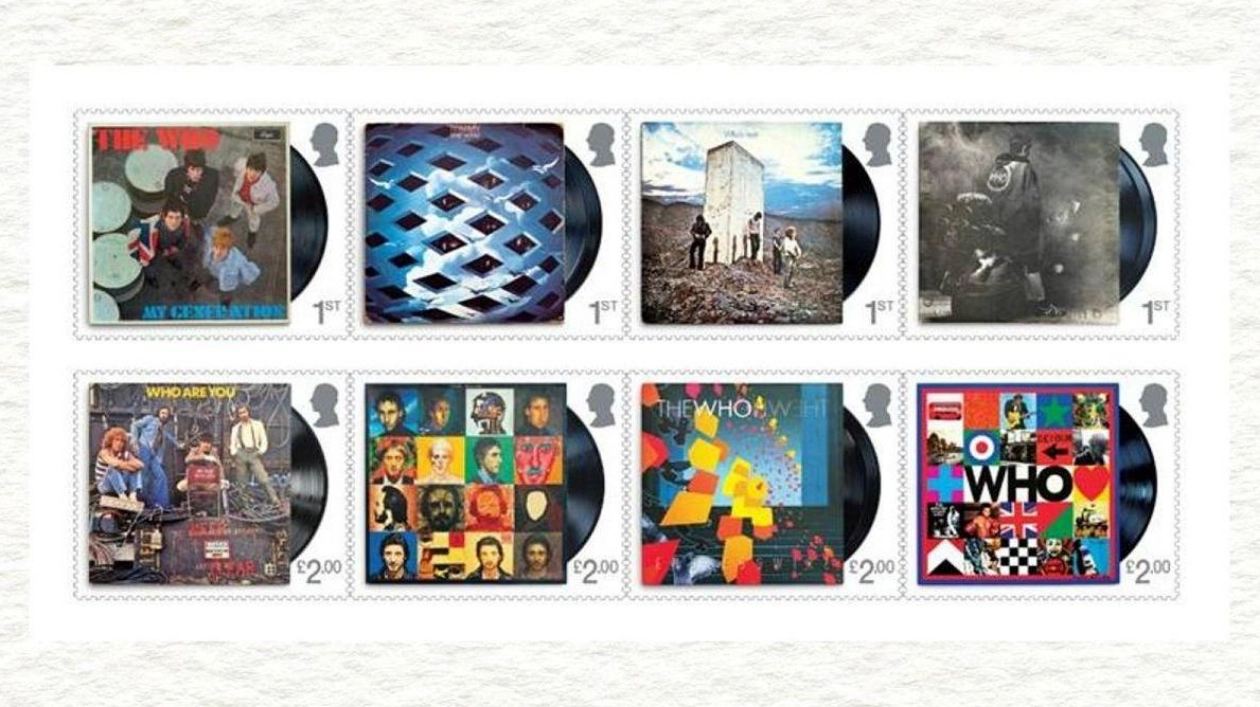 Royal Mail Celebrates 60 Years of The Who with Stamps