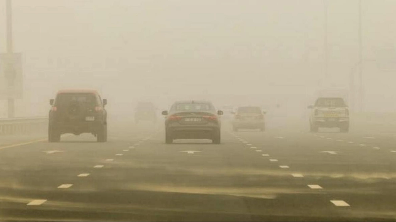 Orange Alert Issued for Reduced Visibility and Dusty Winds