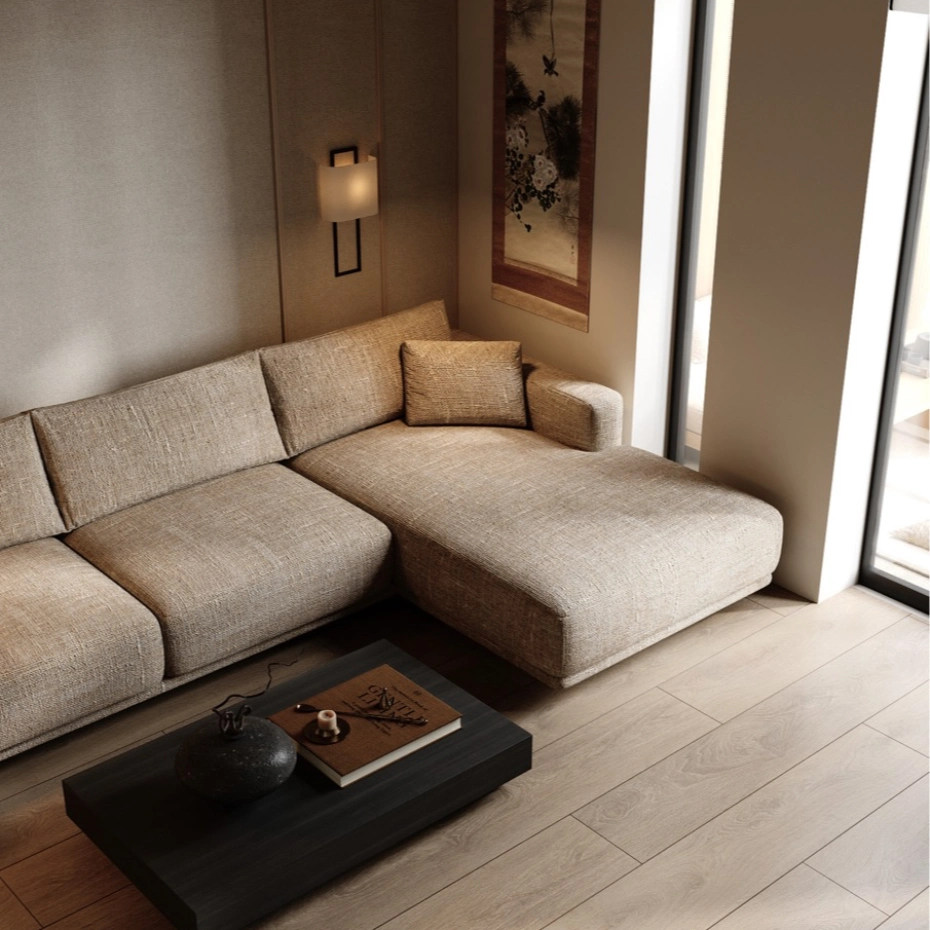grey corner sofa