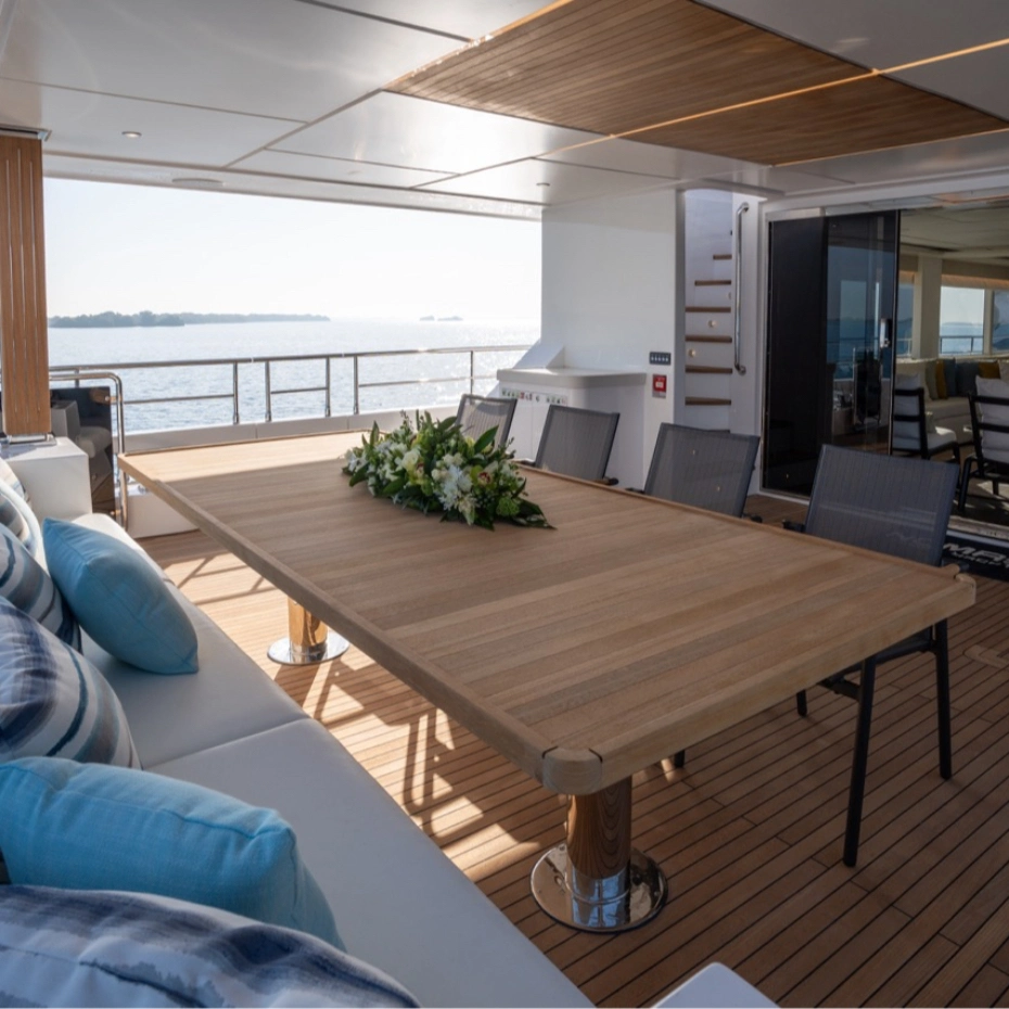 Nomad yacht deck