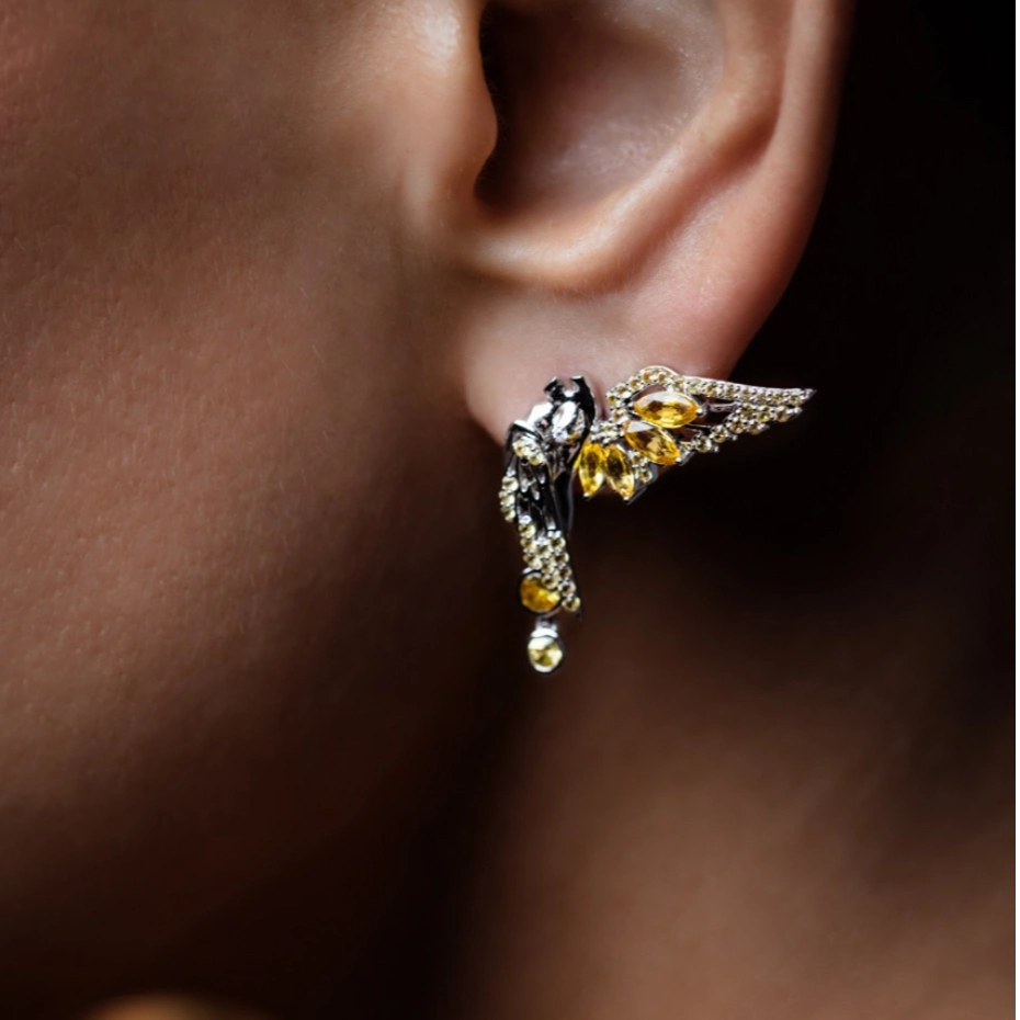 Bird earring