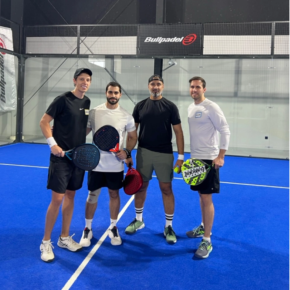 Padel players