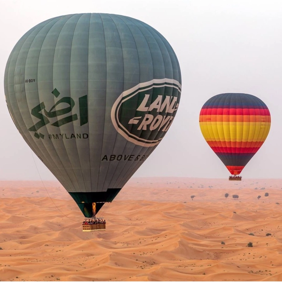 Air Balloon flight in Dubai