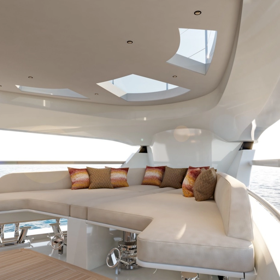 deck of the yacht