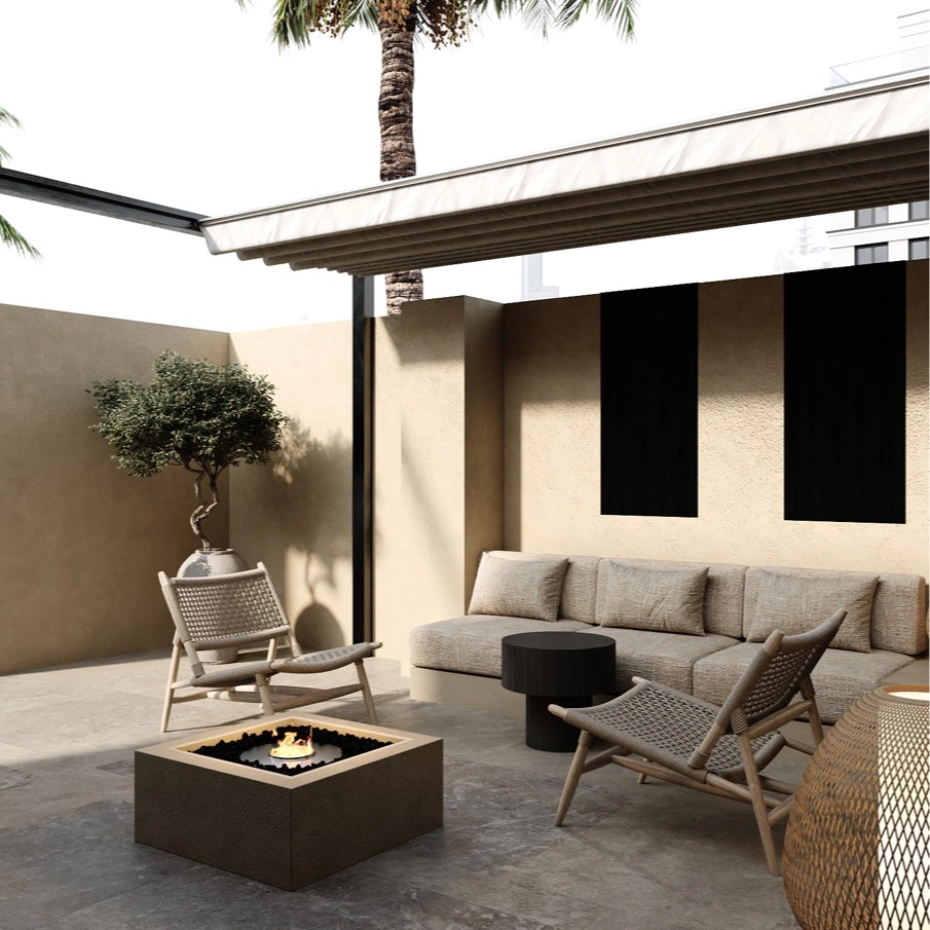 modern garden